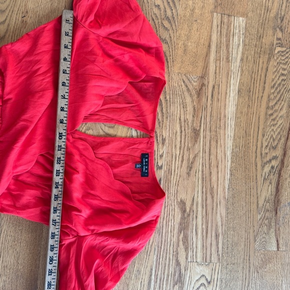 Rompers Elegant for summerTrixxi Bold Red Garment - Picture 7 of 8